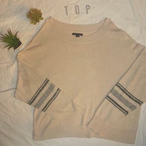Soft cream sweater